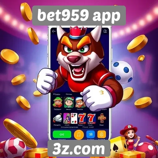 Bet959 app oferece ampla variedade de jogos online